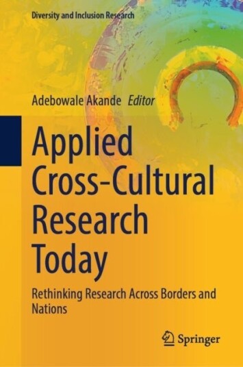 Applied Cross Cultural Research Today Applied Cross Cultural Research Today