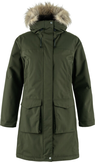 Fjellreven Nuuk Lite Parka W Deep Forest Female