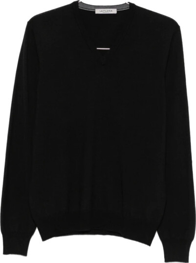 La Fileria Herre Strikkevarer Svart 3XL,