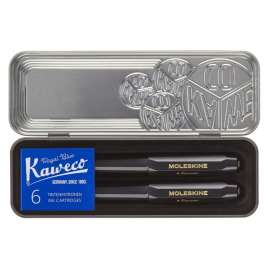 Moleskine Kaweco x Moleskine Set Svart