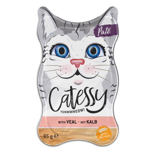Catessy Skåler Paté Med Kalv 36 X 85 G