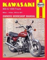 Kawasaki 900 & 1000 Fours (73 - 77) Av Haynes Publishing
