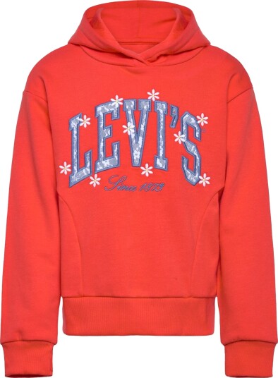 Levi"s Levi"s® Graphic Logo Oversized Hoodie Coral 110