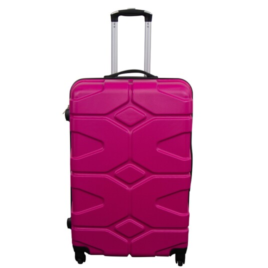 Borg Living Stor koffert - Militærrosa - Hardcase koffert - Smart reisekoffert