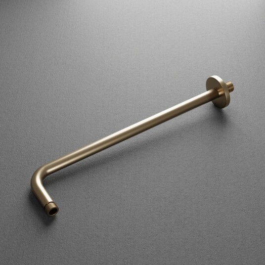 Scandtap Steel Harmonized Wall Pipe Champagne