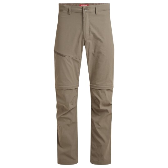 Craghoppers Men's Nosilife Pro Convertible Trouser III Pebble 32-R, Pebble