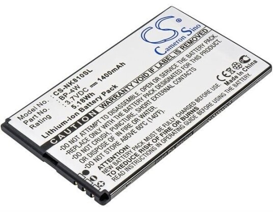 Nokia Lumia 822 batteri (1400 mAh 3.7 V)