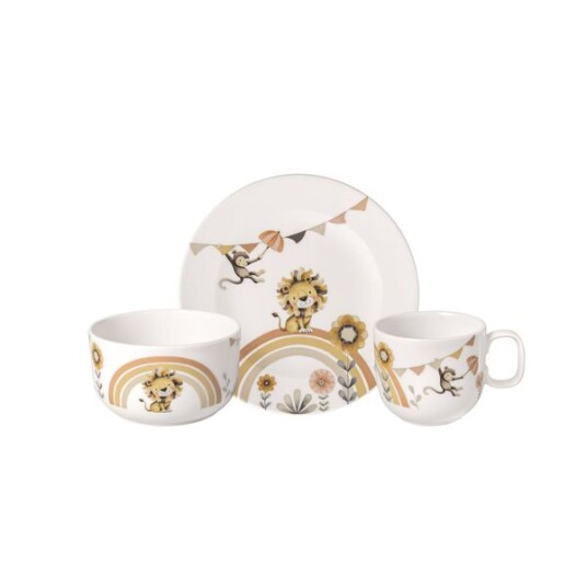 Villeroy & Boch Roar like a lion barneservise 3 deler Villeroy & Boch Roar like a lion barneservise 3 deler