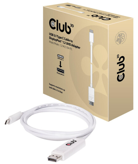 Club 3D DisplayPort-kabel - 1.2 m