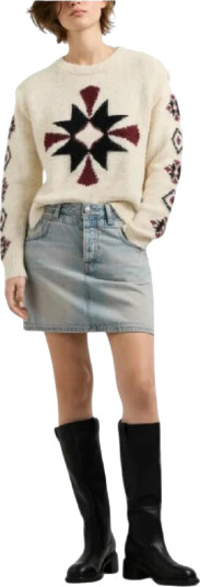 Pepe Jeans, Dame, Strikkevarer, Beige, XS, Pepe Jeans, Dame, Strikkevarer, Beige, XS,