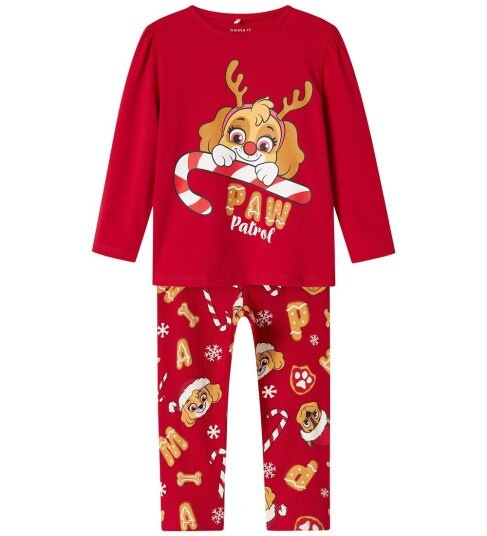Name It Nmfsarba Paw Patrol 2-delt Nattøy Rød Størrelse 92