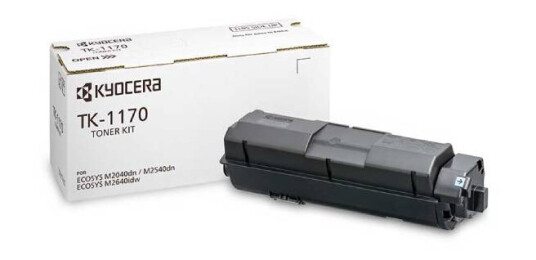 Kyocera TK-1170 BK lasertoner - 1T02S50NL0 Original - Svart 7200 sider Kyocera TK-1170 BK lasertoner - 1T02S50NL0 Original - Svart 7200 sider