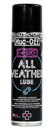 Muc-Off E-Bike All Weather 250ml, Kjedeolje Spray