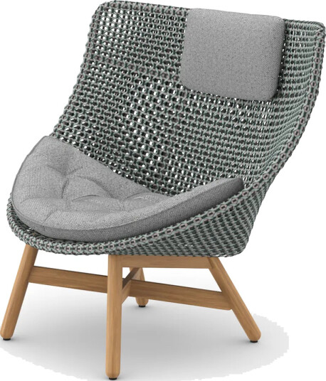 Dedon Mbrace wingchair teak AY5 teak 0205 baltic 0141
