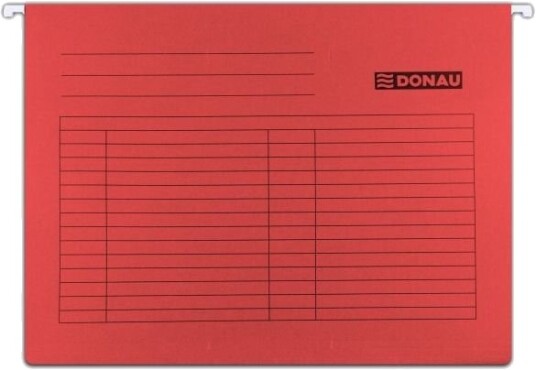 Donau Hengemappe A4 Rød 230 G 7410905Pl 04