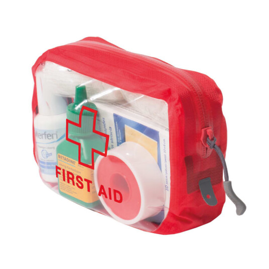 Exped Clear Cube First Aid S S, Red