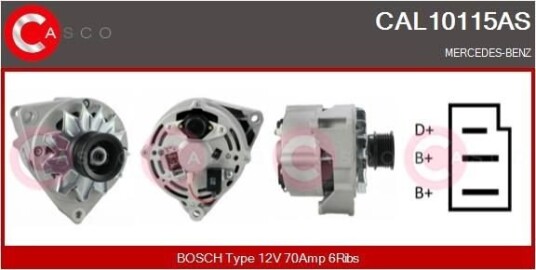 Dynamo CASCO CAL10115AS Dynamo CASCO CAL10115AS