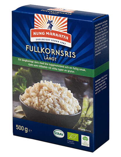 Langt fullkornsris KRAV, 500 g Langt fullkornsris KRAV, 500 g