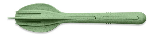 Koziol Klikk bestikksett 3 deler Nature leaf green Koziol Klikk bestikksett 3 deler Nature leaf green