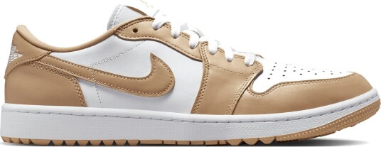 Nike Air Jordan 1 Low G Golfsko herre White-Linen-White