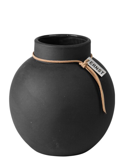 ERNST Vase Black ERNST DARKGREY ONE SIZE