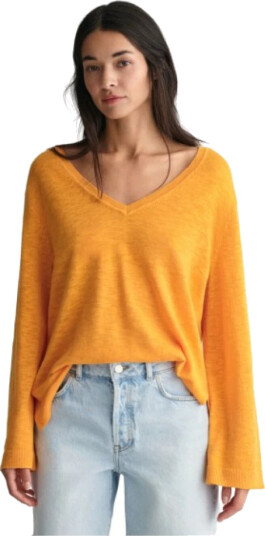Gant Dame Strikkevarer Gul XS,