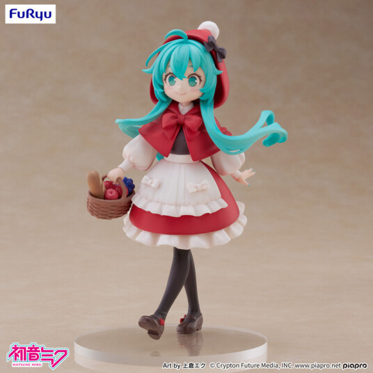 Hatsune Miku Fairy Hatsune Miku Little Red Riding Hood Desktop Statue Hatsune Miku Fairy Hatsune Miku Little Red Riding Hood Desktop Statue