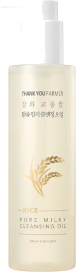 Thank You Farmer Rice Pure Milky Cleansing Oil