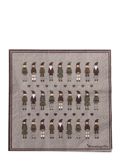 Bloomingville Niklaus Napkin - Green - 33X 33CM
