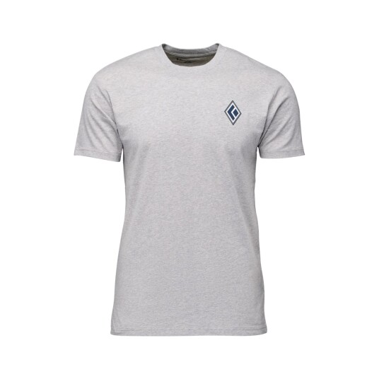 Black Diamond M Heritage Alpinist Ss Tee Nickel Heather M Black Diamond M Heritage Alpinist Ss Tee Nickel Heather M