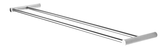 Habo 1368 Håndklestang Dobbel Krom