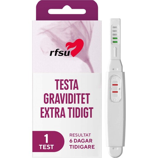 RFSU Graviditetstest Early 1 stk RFSU Graviditetstest Early 1 stk
