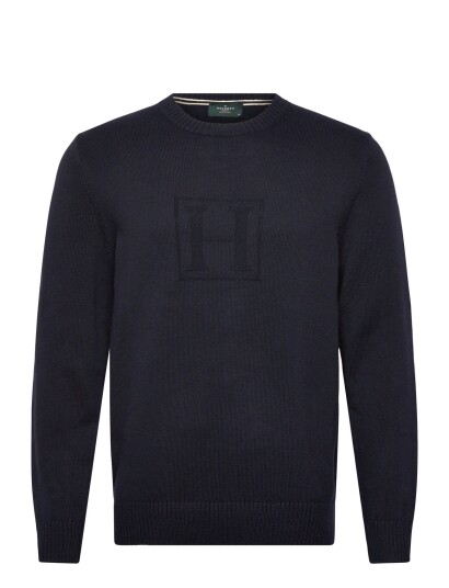 Hackett London Heritage H Crew Navy XL