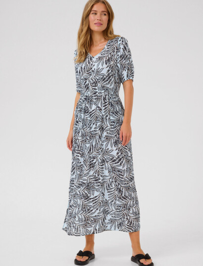 Kaffe Kaisolde Amber Maxi Dress - Blue - 36 Kaffe Kaisolde Amber Maxi Dress - Blue - 36