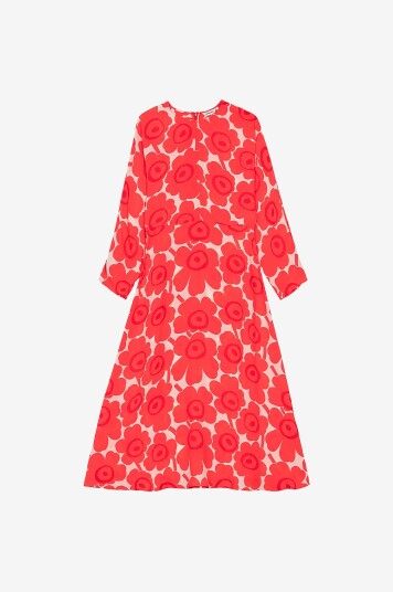 Marimekko   Rytmi Unikko   Rød