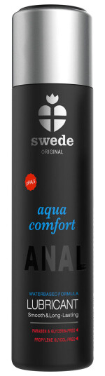 Swede Aqua Comfort Anal Glidemiddel 120 ml - Klar Swede Aqua Comfort Anal Glidemiddel 120 ml - Klar
