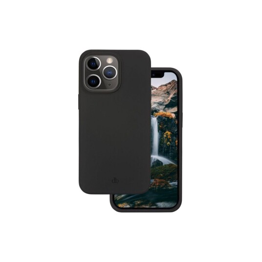 Dbramante1928 Greenland Nattsvart Mobildeksel i 100 % Resirkulert Plast for iPhone 12/12 Pro
