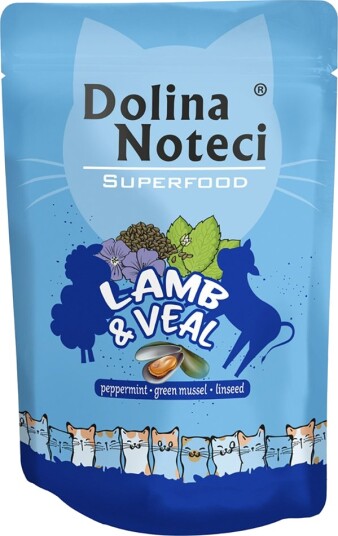 Dolina Noteci Superfood Lammeog Kalvekjøtt 10 X 85 G