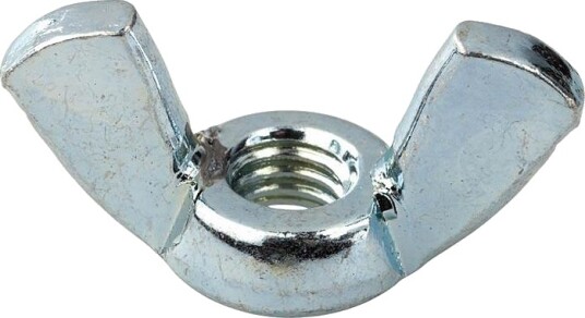 Vingemutter A4 DIN 315 - M5 - 4 stk