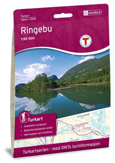Ugland IT Nordeca Ringebu 1:50 000 Turkart