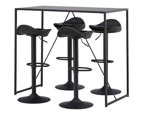 Spisegruppe Venture Home Brea med 4 Adesto Stoler