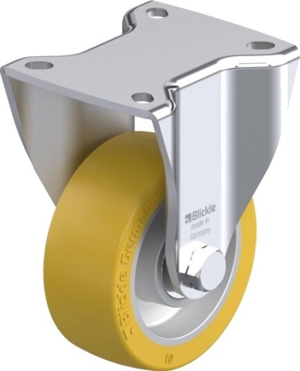 Blickle 284307 Bh-Alth 101K-1 Dreiehjulet Styrhjul, Hjuldiameter 100 Mm, Bæreevne Maks. 420 Kg (1 Stk.)