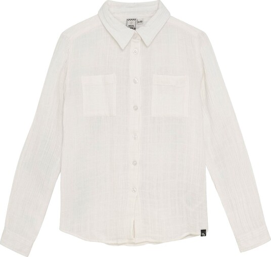 Indisk Blue Jeans Skjorte Bright White Indian Blue Jeans 12 år 152 Skjorte Hvit