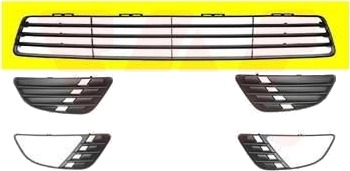 VAN WEZEL 1805590 Ventilasjonsgitter