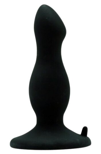 TOYZ4LOVERS Timeless Anal Plug Black 9 cm