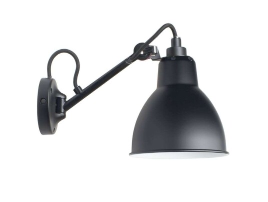 Lampe Gras N104 Vegglampe Sort/ Sort – DCWéditions