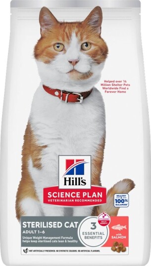 Hill'S Science Plan Tørrfôr Science Plan Adult Sterilised Laks 2 X 15 kg