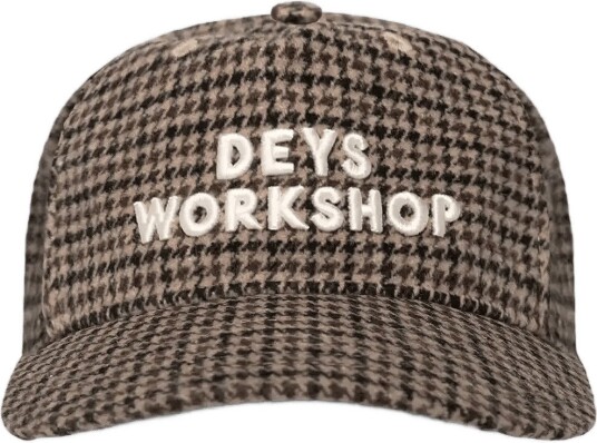 DEYS Malloy Wool Cap   BROWN CHECK   One Size