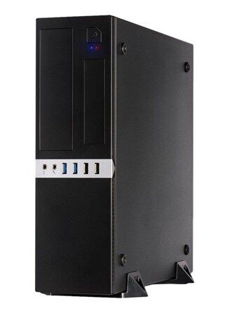 Inter-Tech IT-503 Mini-ITX Kabinett Kompakt SFF Matt Svart