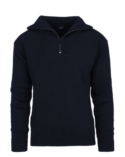 Fostex Auckland Genser i Sailor look 100 % ull Blå